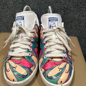 Adidas Stan Smith X The Farm Co. Women's Size 7  Multicolor Shoes S32036